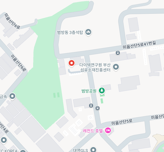 부산 본사 약도